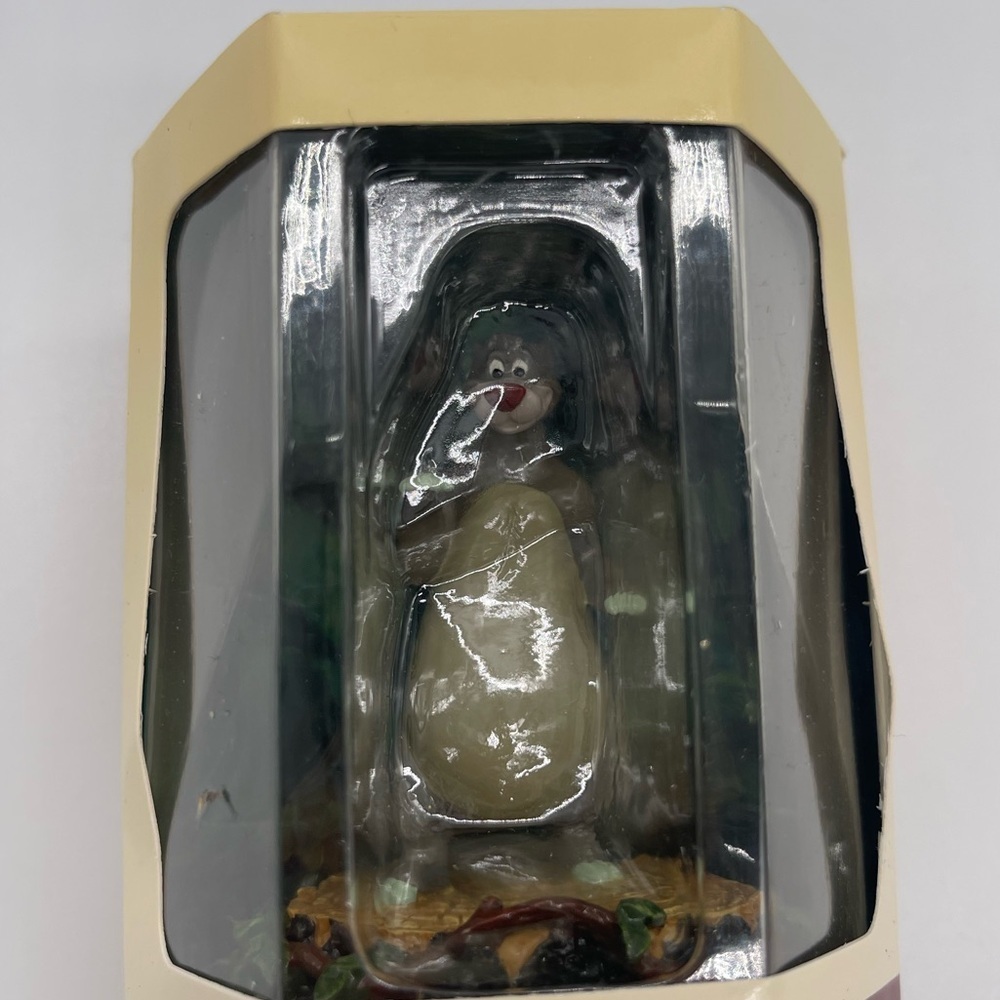 Disney Tiny Kingdom Baloo Figurine in Cream Box NIB/NWT